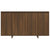 Sideboard Brown Oak 135x41x75 cm Engineered Wood