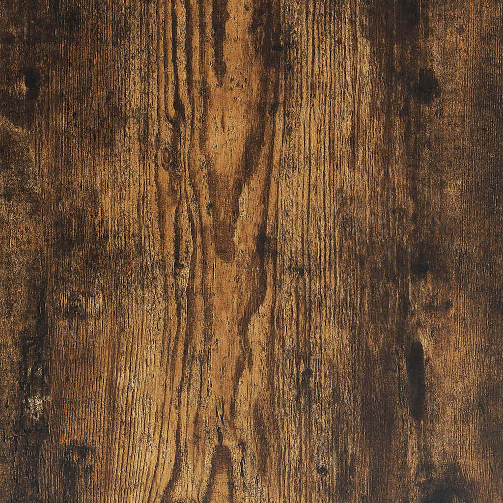 Sideboard Smoked Oak 120x30x75 cm Engineered Wood
