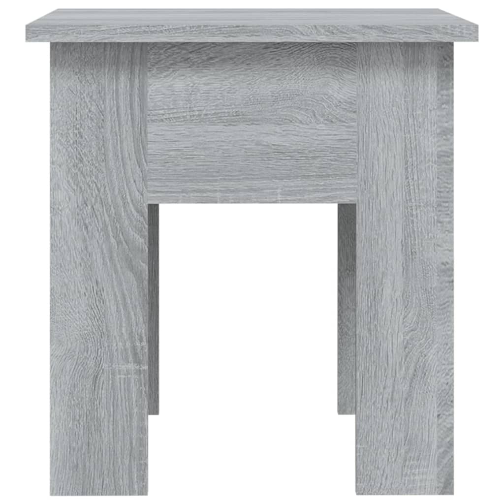 Coffee Table Grey Sonoma 40x40x42 cm Engineered Wood