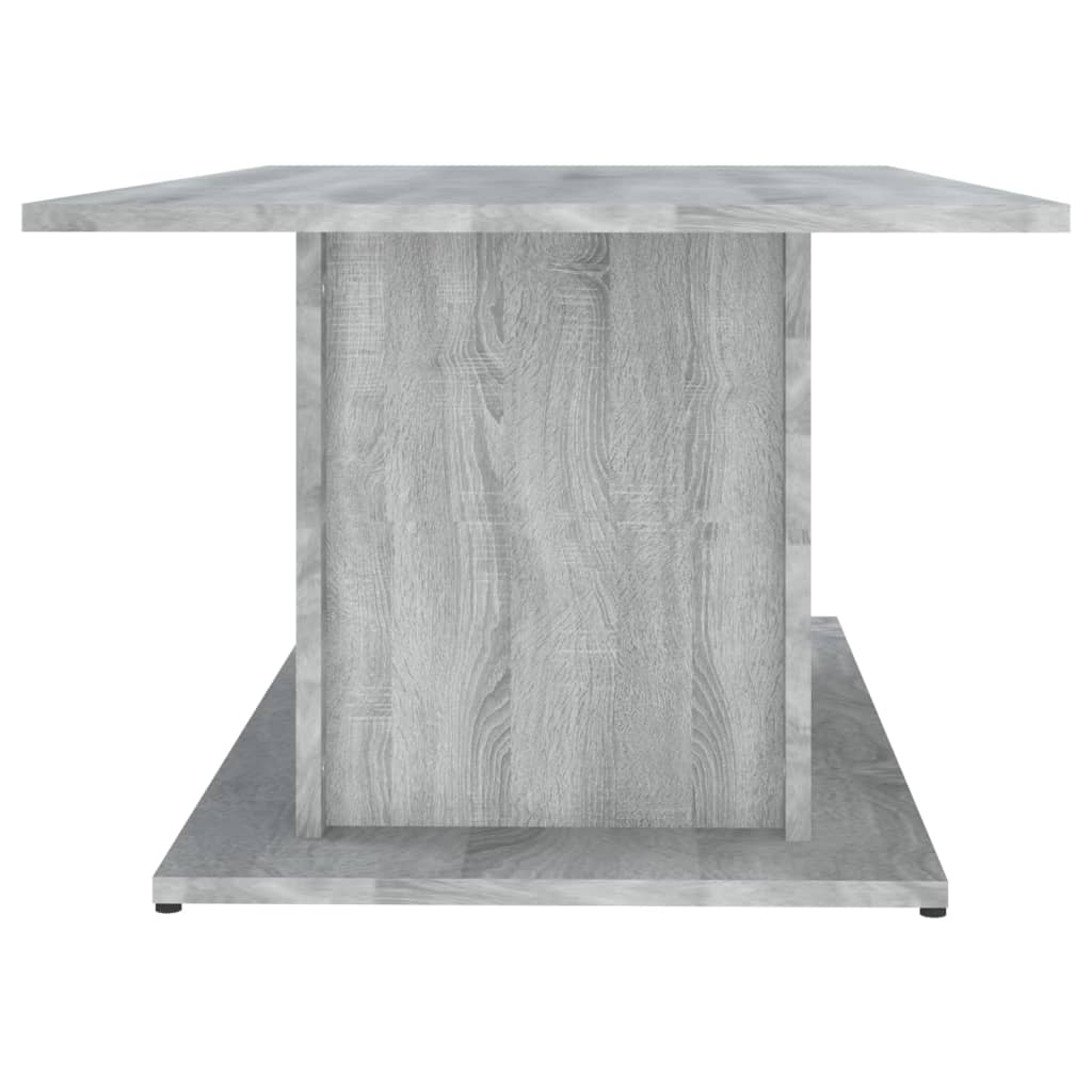 Coffee Table Grey Sonoma 102x55.5x40 cm Engineered Wood