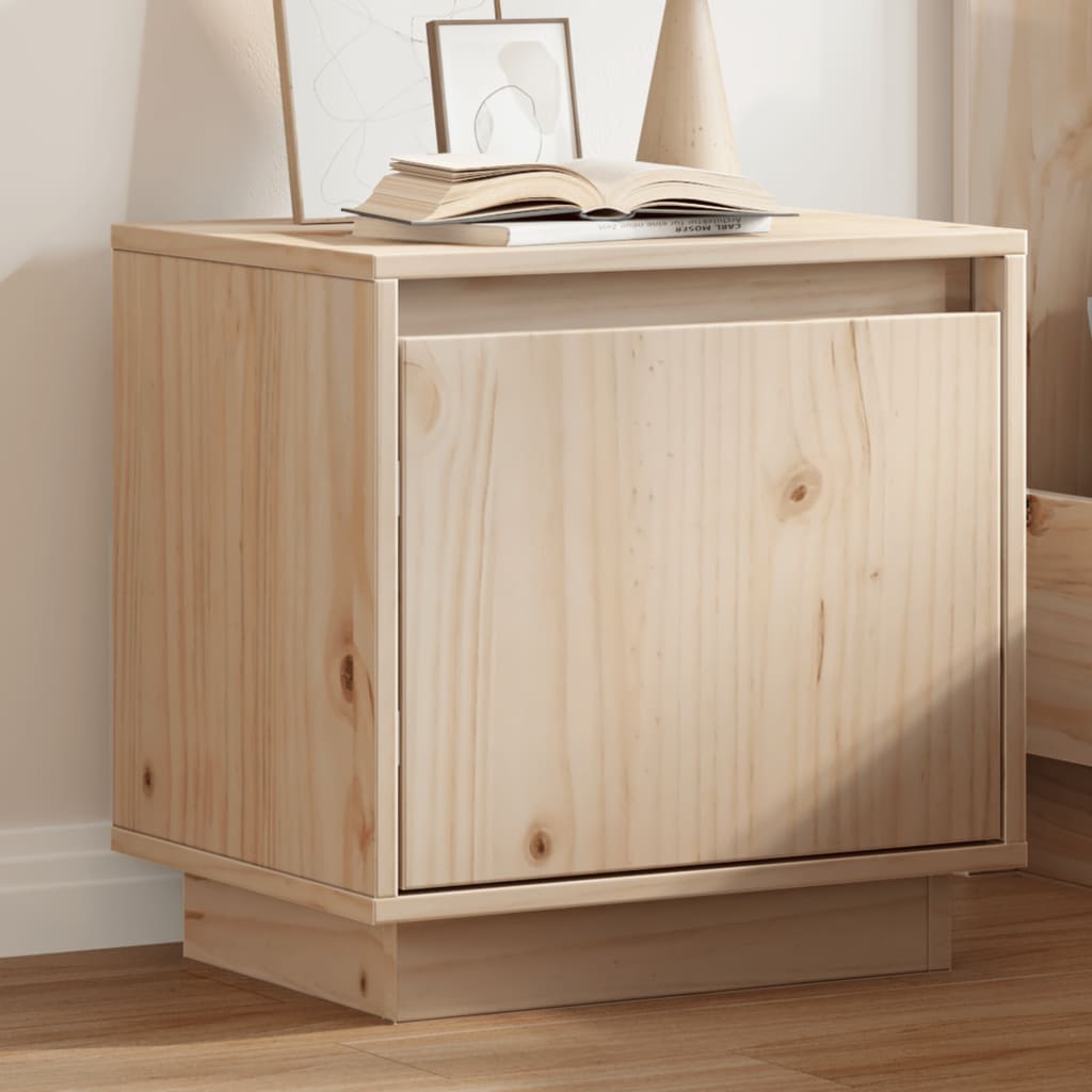 Bedside Cabinet 40x30x40 cm Solid Wood Pine