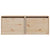 Wall Cabinets 2 pcs 45x30x35 cm Solid Wood Pine