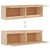 Wall Cabinets 2 pcs 60x30x35 cm Solid Wood Pine