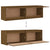 Wall Cabinets 2 pcs Honey Brown 60x30x35 cm Solid Wood Pine