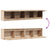 Wall Cabinets 2 pcs 80x30x35 cm Solid Wood Pine