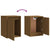 Wall Cabinets 2pcs Honey Brown 30x30x40 cm Solid Wood Pine