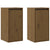 Wall Cabinets 2 pcs Honey Brown 30x30x60 cm Solid Wood Pine