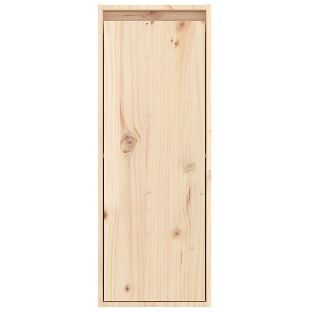 Wall Cabinets 2 pcs 30x30x80 cm Solid Wood Pine