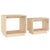 Nesting Coffee Tables 2 pcs Solid Wood Pine