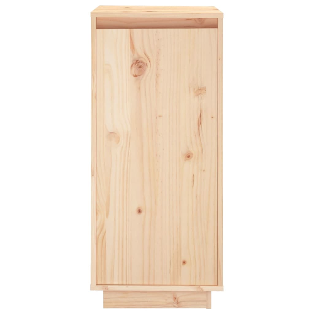 Shoe Cabinet 35x35x80 cm Solid Wood Pine