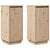 Sideboards 2 pcs 31.5x34x75 cm Solid Wood Pine