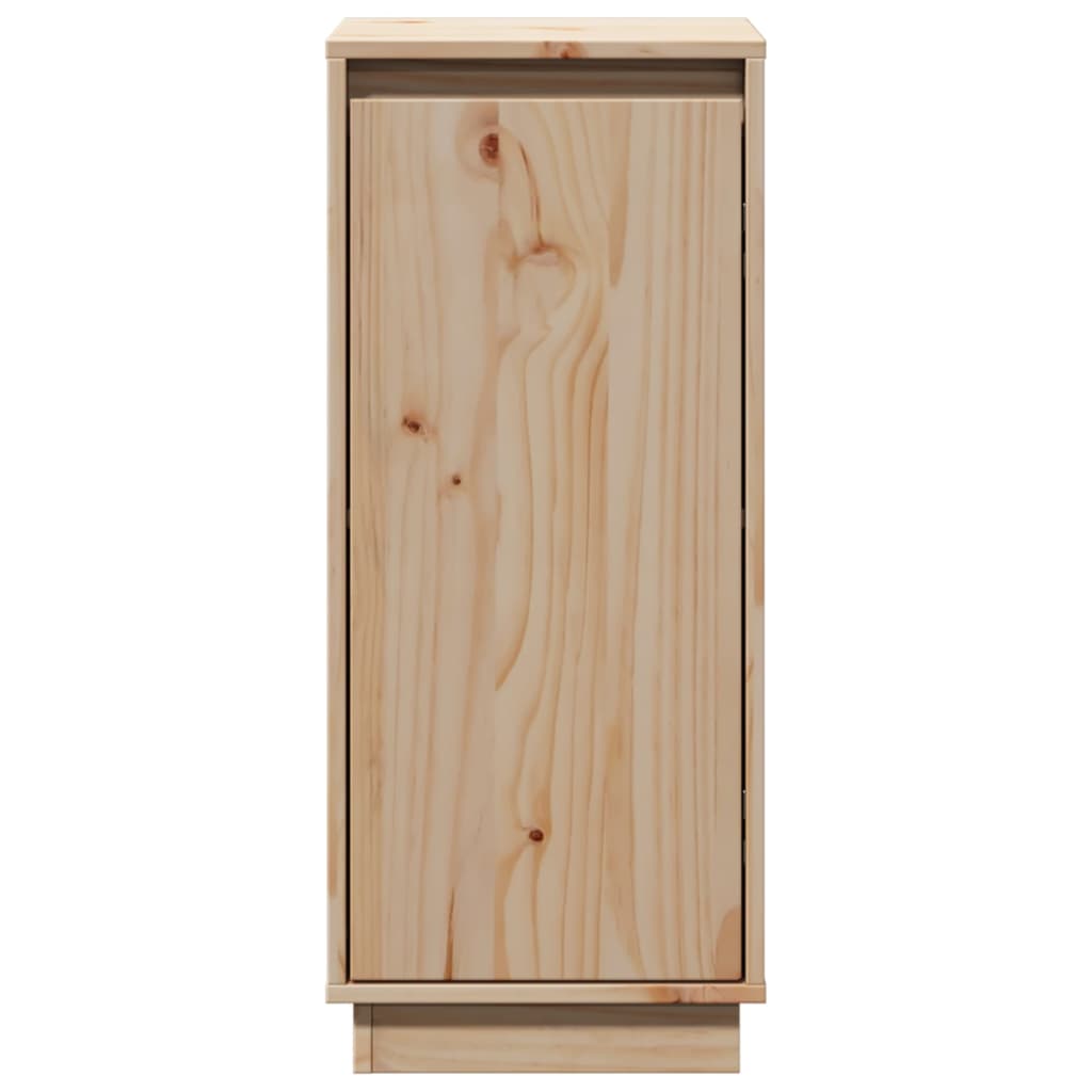 Sideboards 2 pcs 31.5x34x75 cm Solid Wood Pine