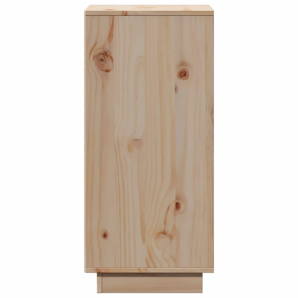 Sideboards 2 pcs 31.5x34x75 cm Solid Wood Pine