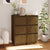 Sideboards 2 pcs Honey Brown 32x34x75 cm Solid Wood Pine