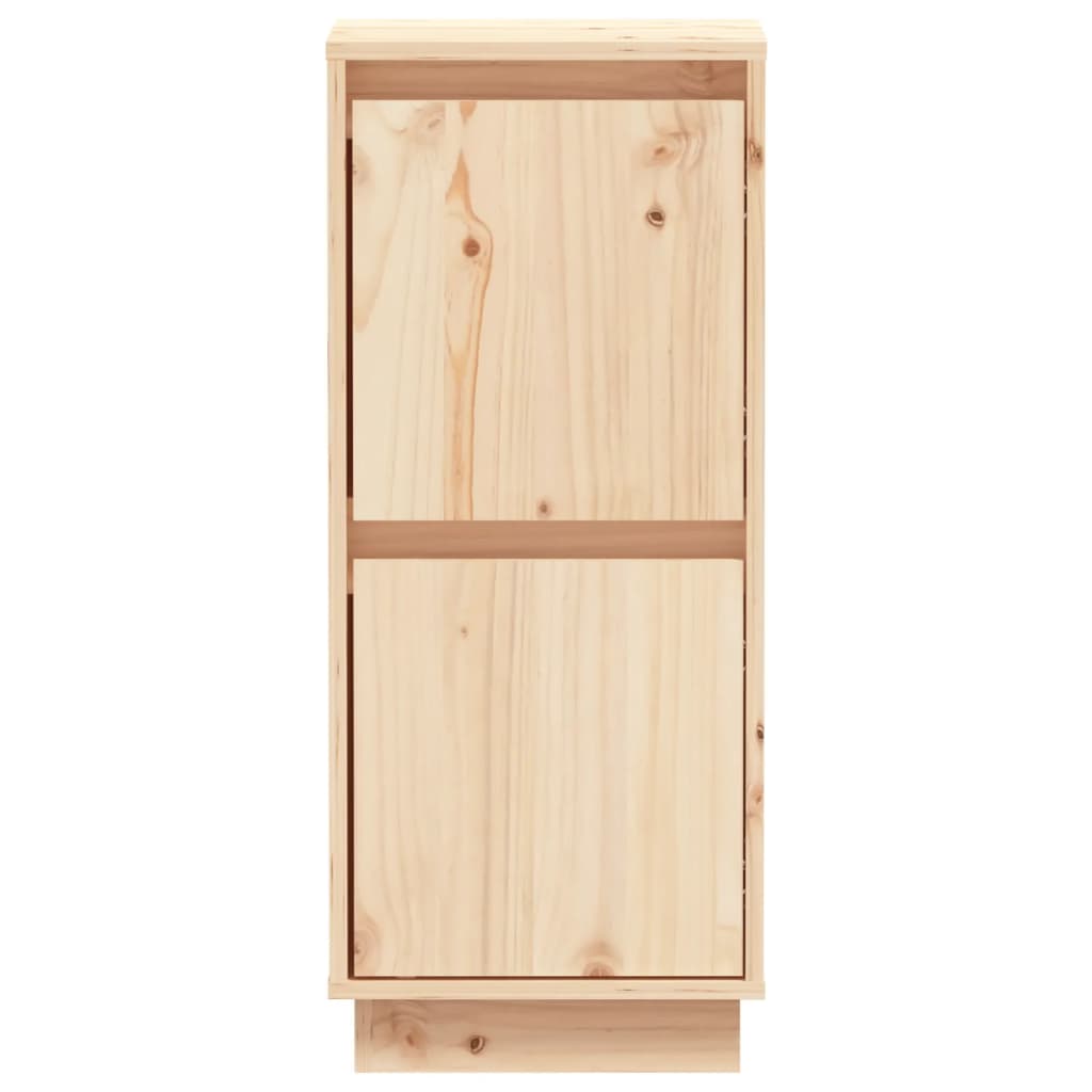 Sideboards 2 pcs 31.5x34x75 cm Solid Wood Pine