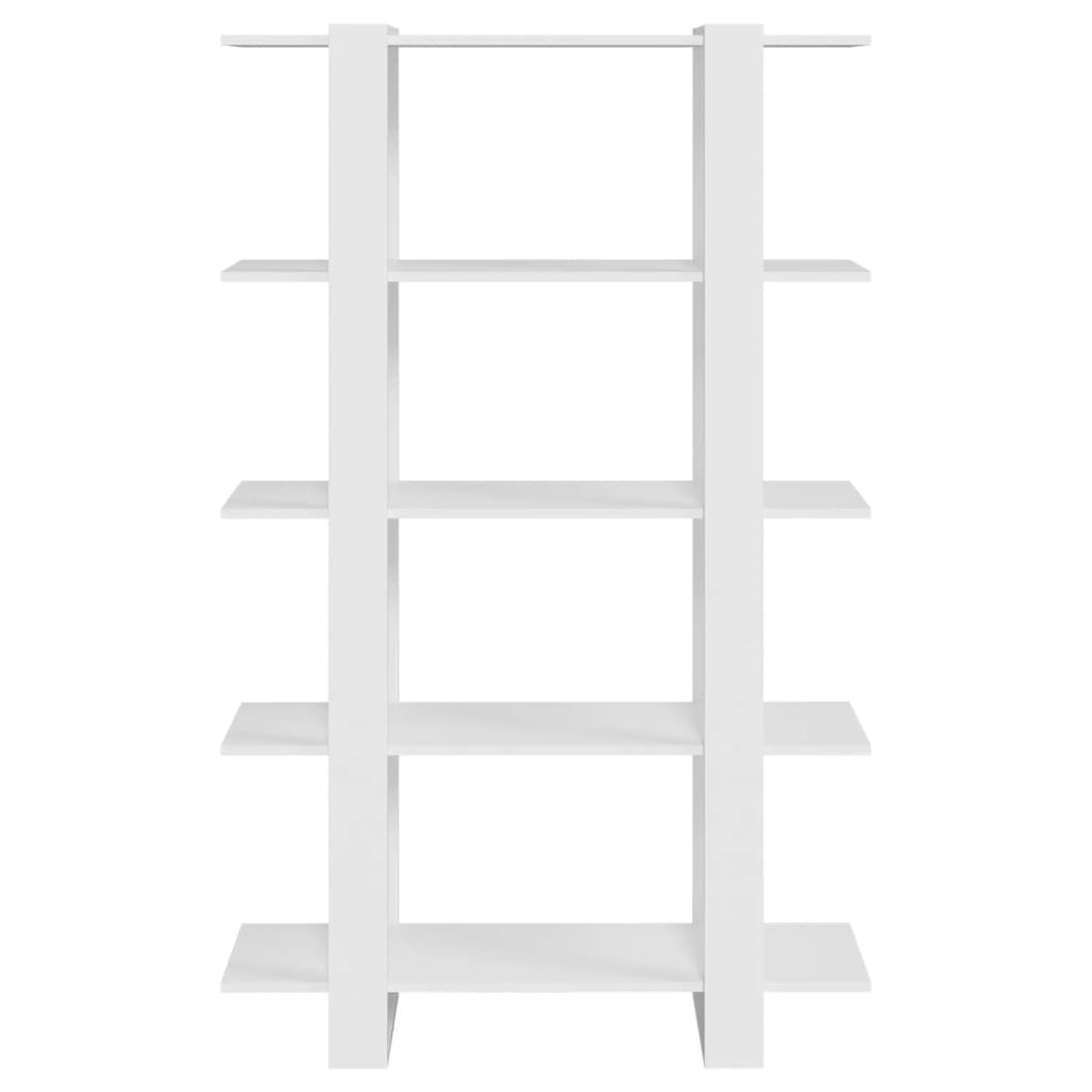 Book Cabinet/Room Divider White 100x30x160 cm