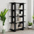 Book Cabinet/Room Divider Black 100x30x160 cm