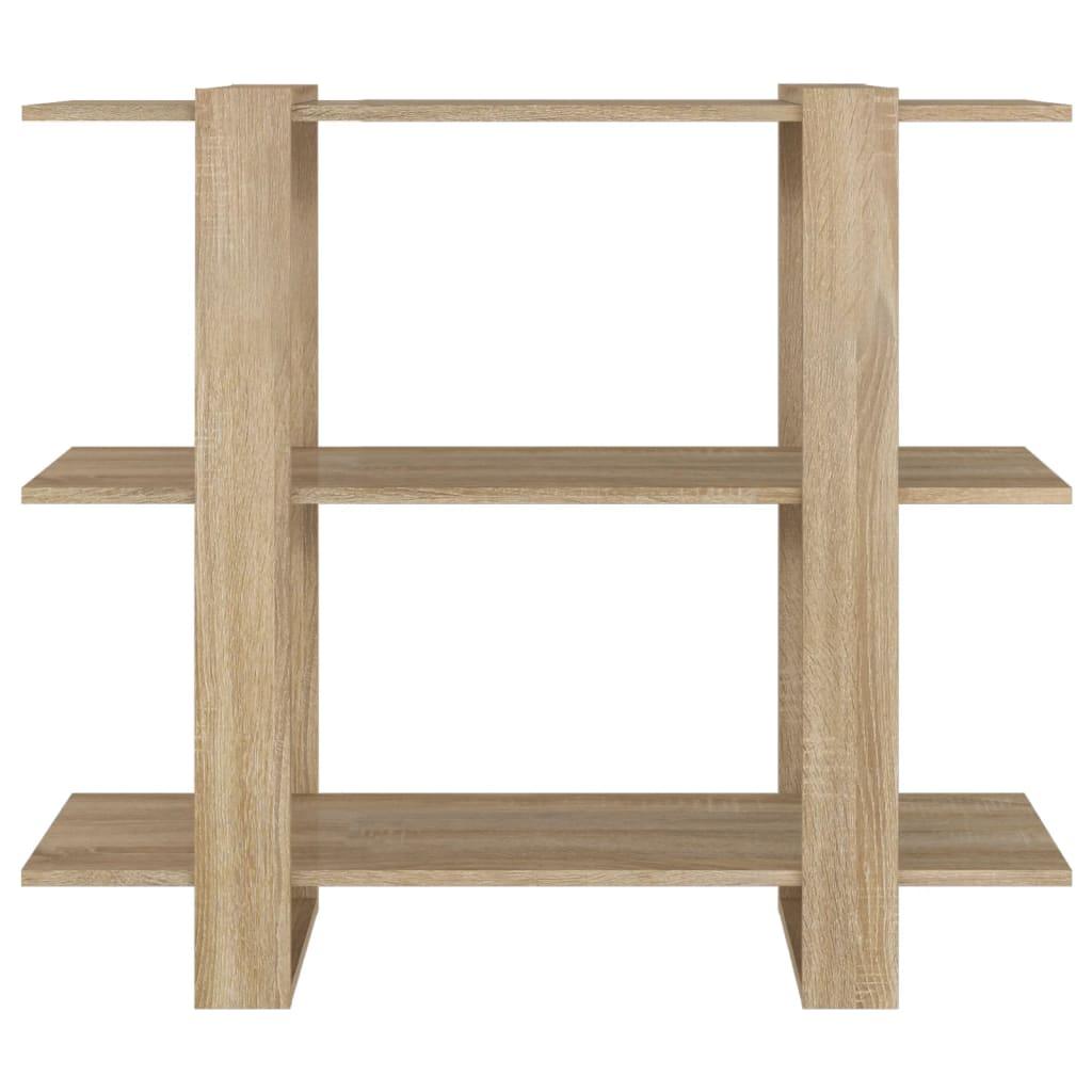 Book Cabinet/Room Divider Sonoma Oak 100x30x87 cm