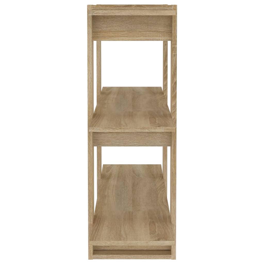 Book Cabinet/Room Divider Sonoma Oak 100x30x87 cm