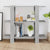 Book Cabinet/Room Divider Concrete Grey 100x30x87 cm