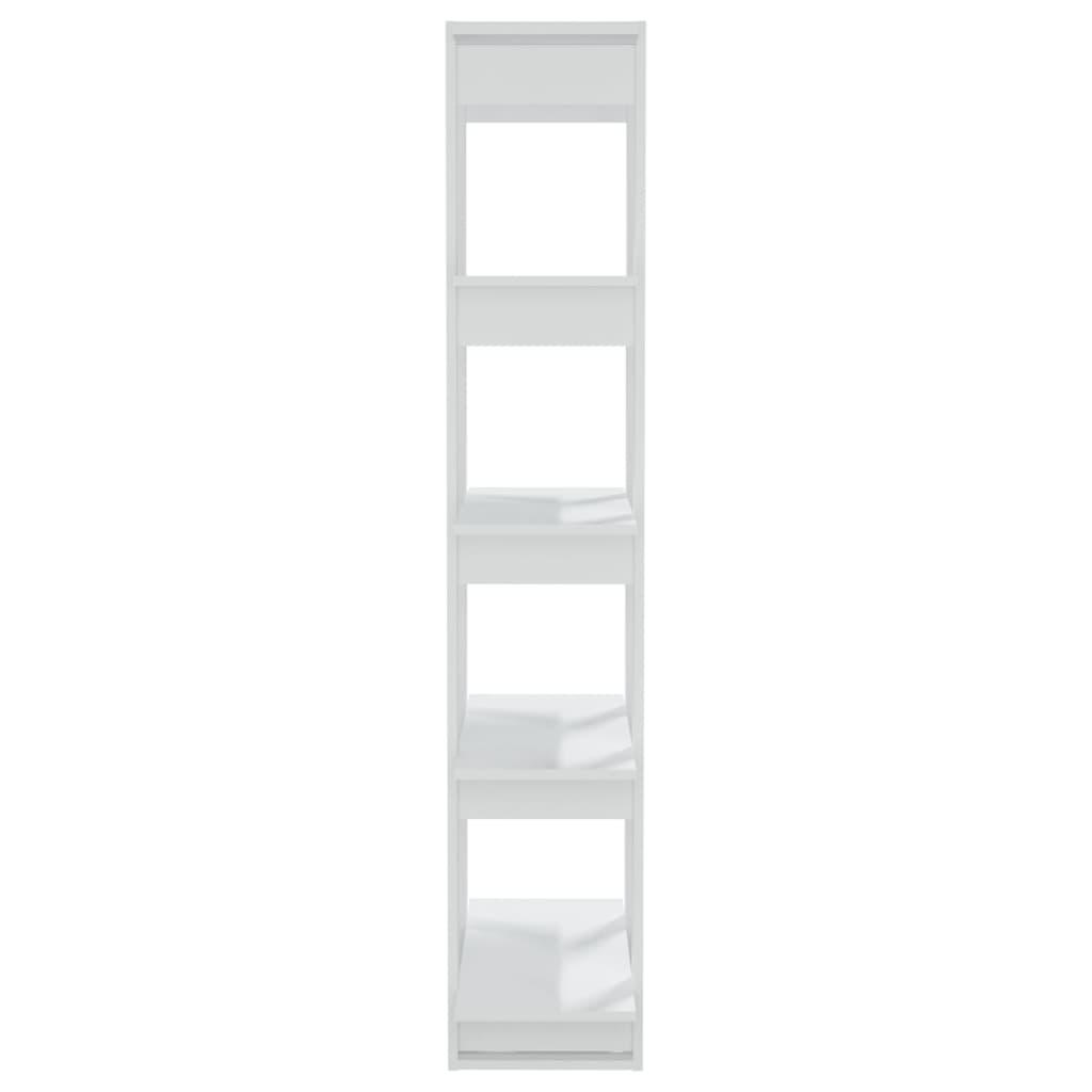 Book Cabinet/Room Divider White 80x30x160 cm Engineered Wood