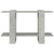 Book Cabinet/Room Divider Concrete Grey 80x30x51 cm