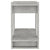 Book Cabinet/Room Divider Concrete Grey 80x30x51 cm
