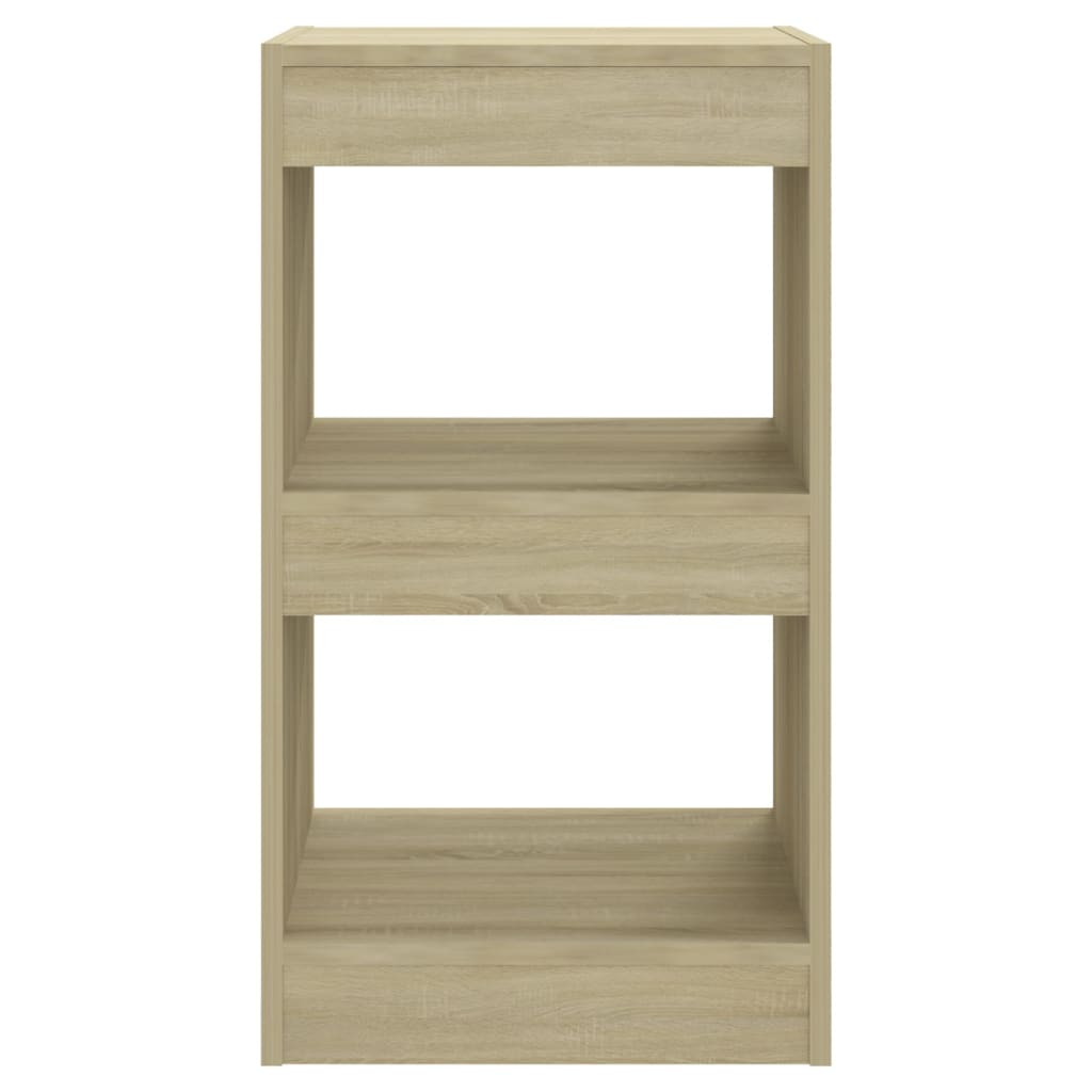 Book Cabinet/Room Divider Sonoma Oak 40x30x72 cm