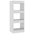 Book Cabinet/Room Divider High Gloss White 40x30x103 cm Engineered Wood