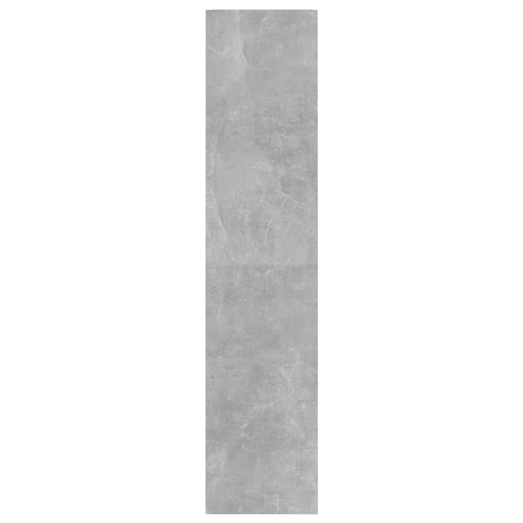 Book Cabinet/Room Divider Concrete Grey 40x30x135 cm