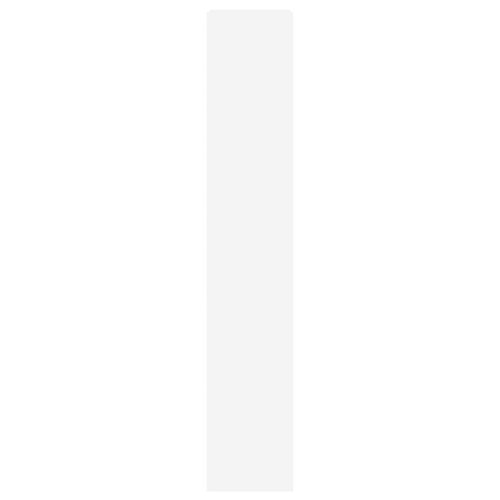 Book Cabinet/Room Divider White 40x30x166 cm
