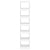 Book Cabinet/Room Divider White 40x30x198 cm