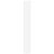 Book Cabinet/Room Divider White 40x30x198 cm