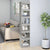 Book Cabinet/Room Divider Concrete Grey 40x30x198 cm