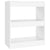 Book Cabinet/Room Divider White 60x30x72 cm