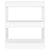 Book Cabinet/Room Divider White 60x30x72 cm