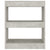 Book Cabinet/Room Divider Concrete Grey 60x30x72 cm