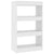 Book Cabinet/Room Divider White 60x30x103 cm Engineered Wood