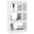 Book Cabinet/Room Divider White 60x30x103 cm Engineered Wood