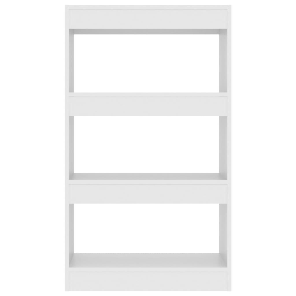 Book Cabinet/Room Divider White 60x30x103 cm Engineered Wood