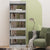 Book Cabinet/Room Divider Concrete Grey 60x30x166 cm Engineered Wood