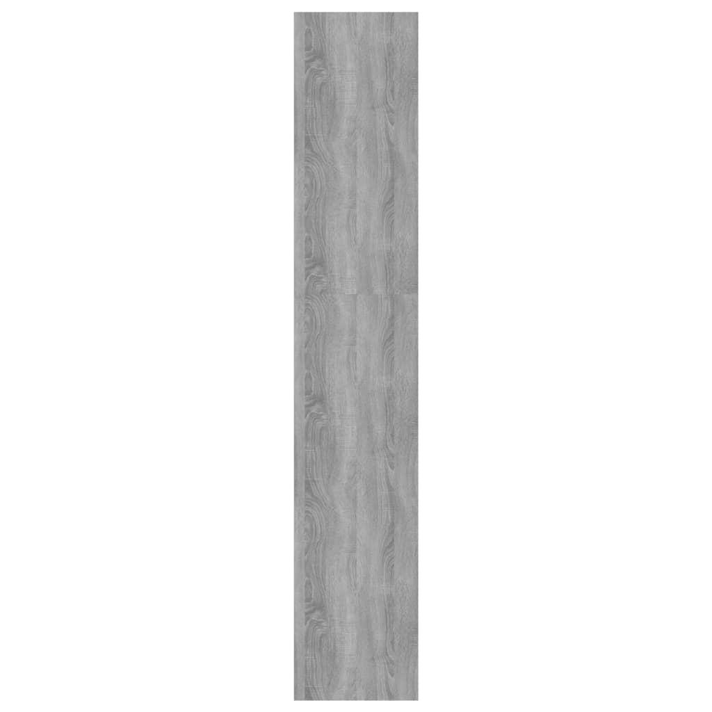 Book Cabinet/Room Divider Concrete Grey 60x30x166 cm Engineered Wood