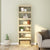 Book Cabinet/Room Divider Sonoma Oak 60x30x198 cm