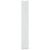 Book Cabinet/Room Divider High Gloss White 60x30x198 cm