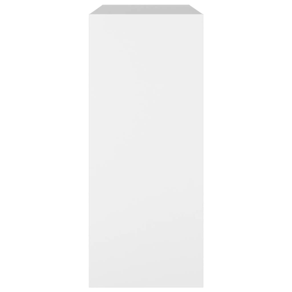 Book Cabinet/Room Divider White 80x30x72 cm