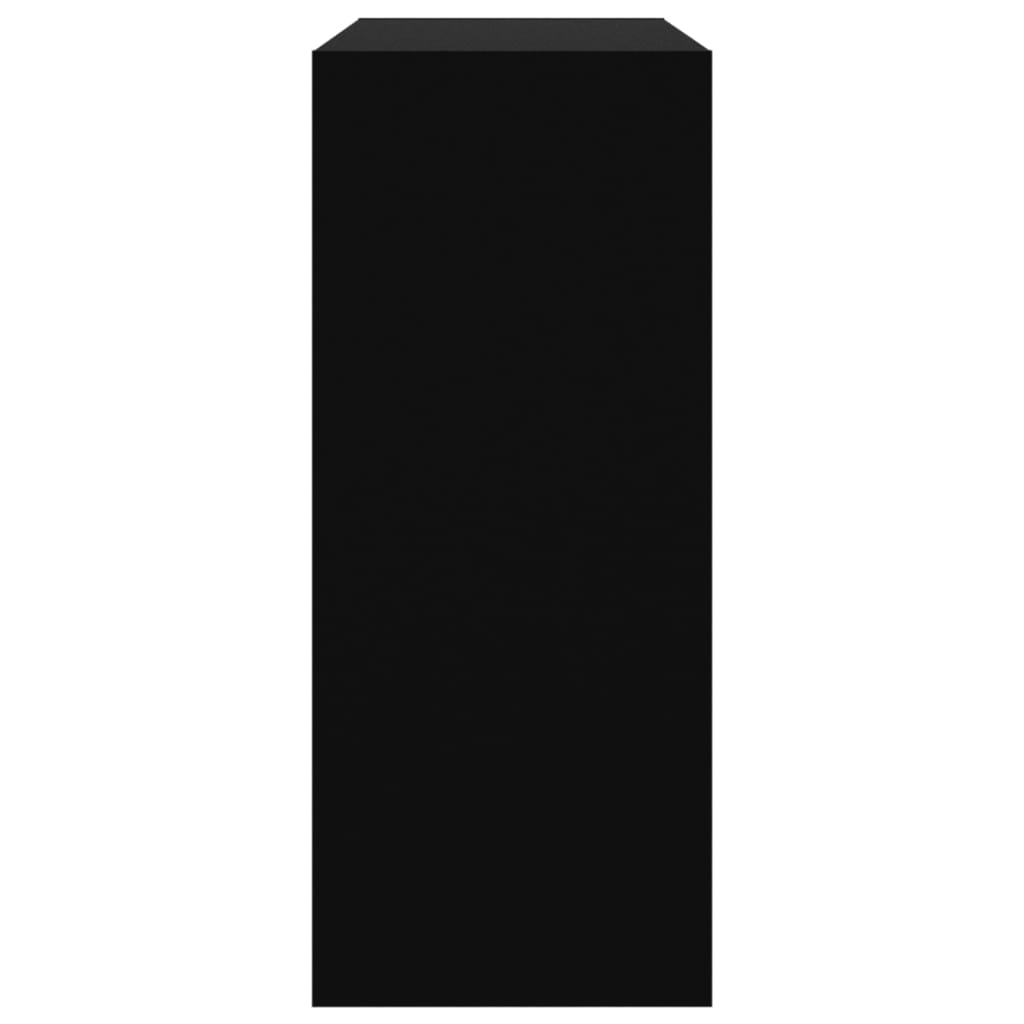 Book Cabinet/Room Divider Black 80x30x72 cm