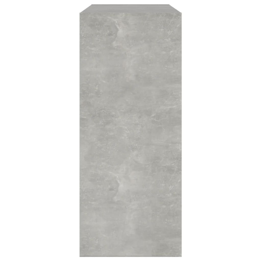 Book Cabinet/Room Divider Concrete Grey 80x30x72 cm