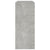 Book Cabinet/Room Divider Concrete Grey 80x30x72 cm