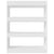 Book Cabinet/Room Divider White 80x30x103 cm Engineered wood