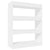 Book Cabinet/Room Divider High Gloss White 80x30x103 cm Engineered wood